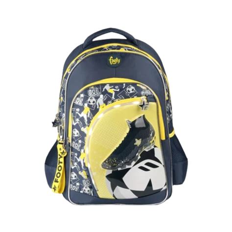 Mochila Footy Con Luz Y Carro 18 Botin Tienda Podium