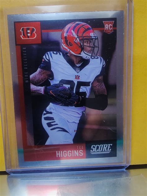 Panini Chronicles Tee Higgins Rookie Card Score Football Rc