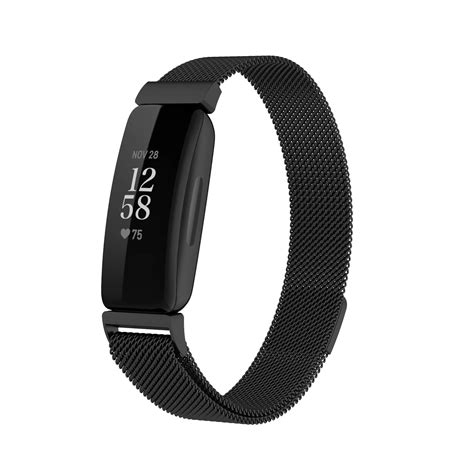 Bracelet Milanaise Fitbit Inspire Noir