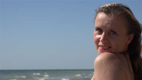 Hot Spring Pool Woman Relaxing In Geothermal Spa On Iceland Girl Enjoying Bathing In A Blue