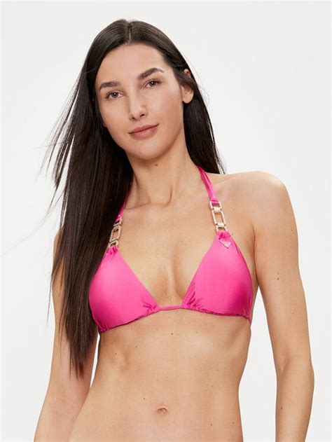 Guess Góra od bikini E4GJ14 KC620 Różowy Modivo pl