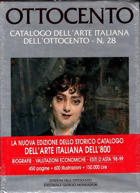 Ottocento Catalogo Dell Arte Italiana Dell Ottocento Vol Aa Vv