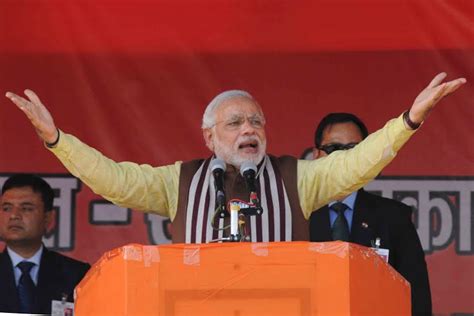 Honble Prime Minister Shri Narendra Modi Addressing A Public Meeting