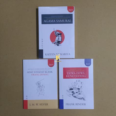 Paket Buku Agama Samurai Adat Istiadat Klasik Orang Jepang Dewa