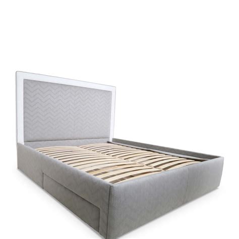 Plain Bed Base with Plinth - Inset Mattress (#42199) | Ben Whistler