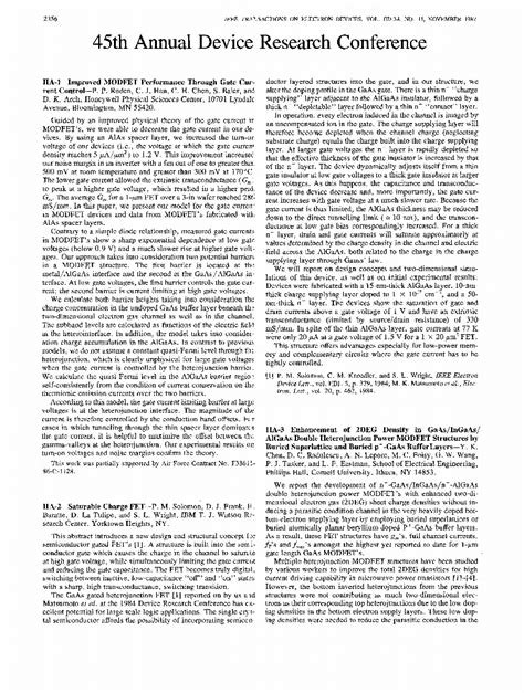 Iia Enhancement Of Deg Density In Gaas Ingaas Algaas Double