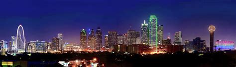 Dallas Skyline Panorama 080821 Photograph by Rospotte Photography