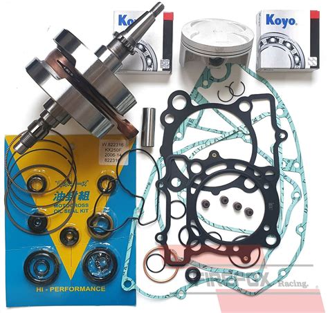 Kawasaki Kxf Mitaka Engine Rebuild Kit Inc Crank Piston