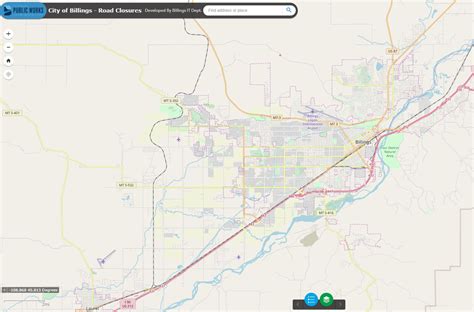 Maps | Billings Public Works, MT