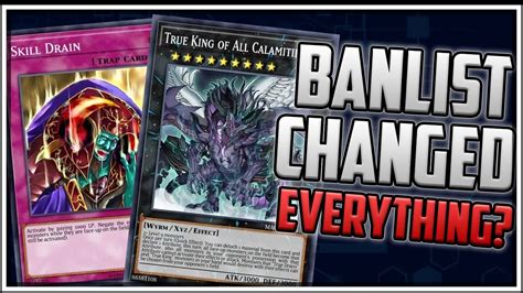 NEW BANLIST Impact Huge Meta Shift Or Barely Noticeable Yu Gi Oh