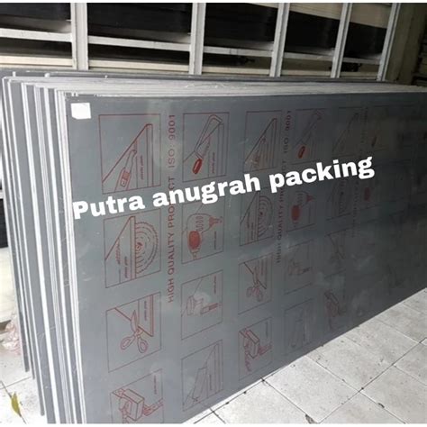 Jual Plat PVC Abu Lembaran 6mm X 122cm X 244cm Plate Pvc Sheet Grey