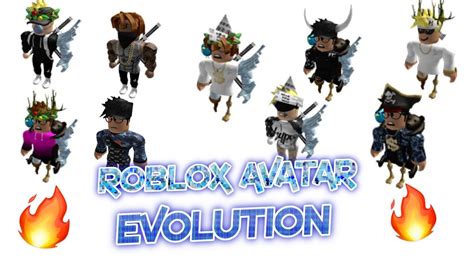 Roblox Avatar Evolution 2016 2018 Youtube