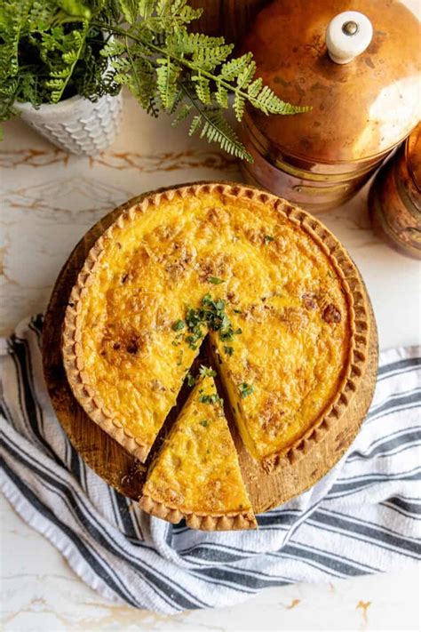 Bacon Cheese Quiche - Sweet Cs Designs