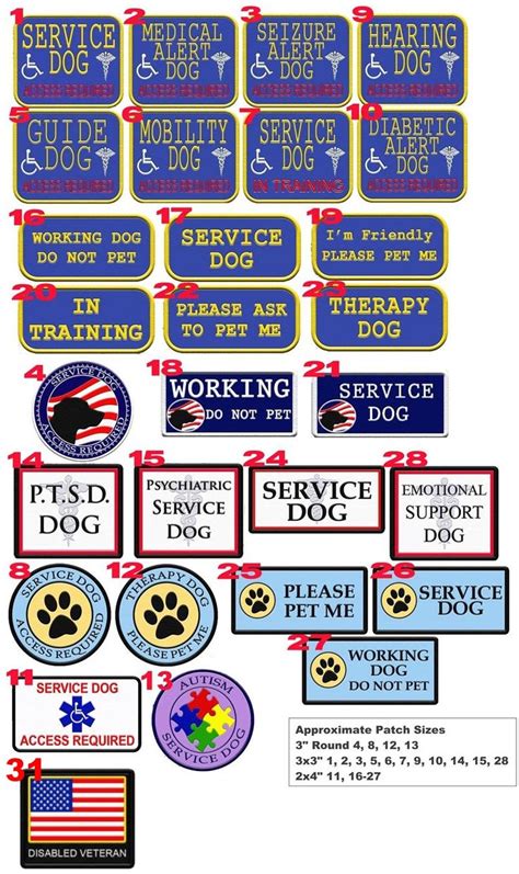 What Do Service Dog Vest Colors Mean