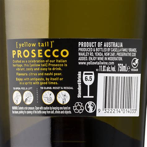 Buy Yellow Tail Prosecco Australia Wide Delivery