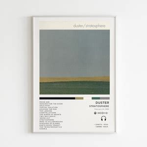 Duster Stratosphere Album Poster Album Cover Poster Music Gift