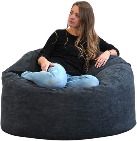 Bananair Pouf En Forma Di Pera Poltrona Sacco Gigante Di Cm