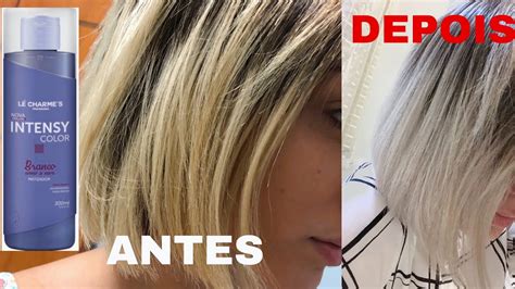 Intensy Color Branco Como A Neve Matizador Para Loiras Youtube