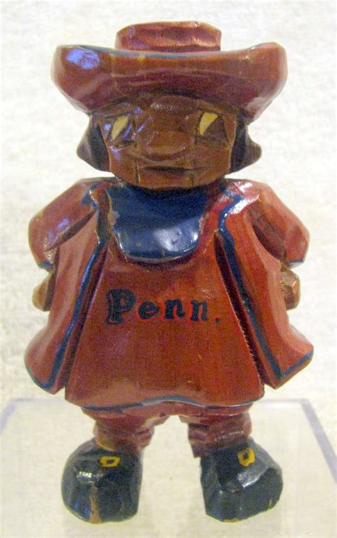 Lot Detail - 50's PENN QUAKERS "CARTER-HOFFMAN" MASCOT STATUE