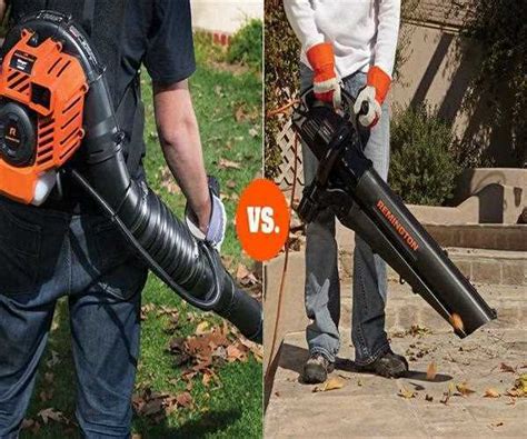 Electric Vs Gas Leaf Blower Mindstick