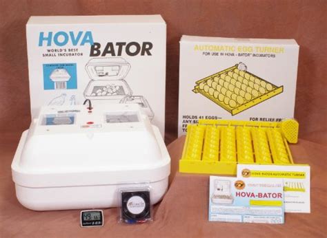 Quality Hovabator Advanced Egg Incubator Combo Kit Includes Incubator Fan Kit Egg Turner