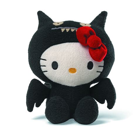 Aug132082 Uglydoll Hello Kitty Ice Bat 7in Plush Previews World