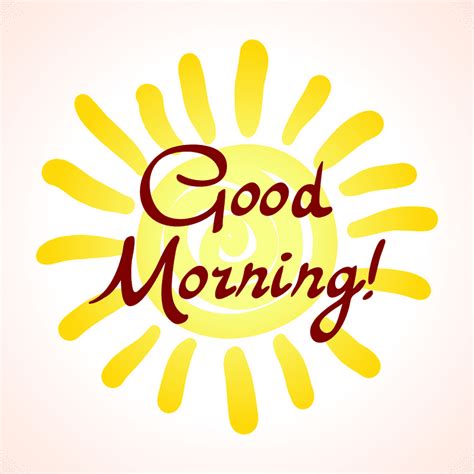 Good Morning Clipart - Clipart.World