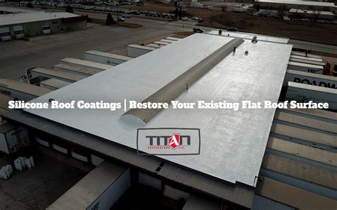 Silicone Roof Coatings Restore Your Existing Flat Roof Surface