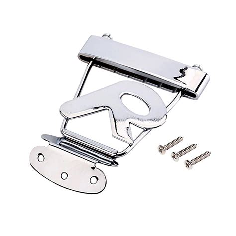 6 Strings Guitar Trapeze Tailpiece Bridge For Jazz Archtop Guitar