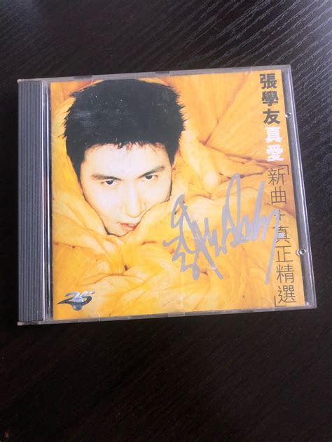 張學友 親筆簽名 真愛 Cd 興趣及遊戲 音樂樂器 And 配件 音樂與媒體 Cd 及 Dvd Carousell