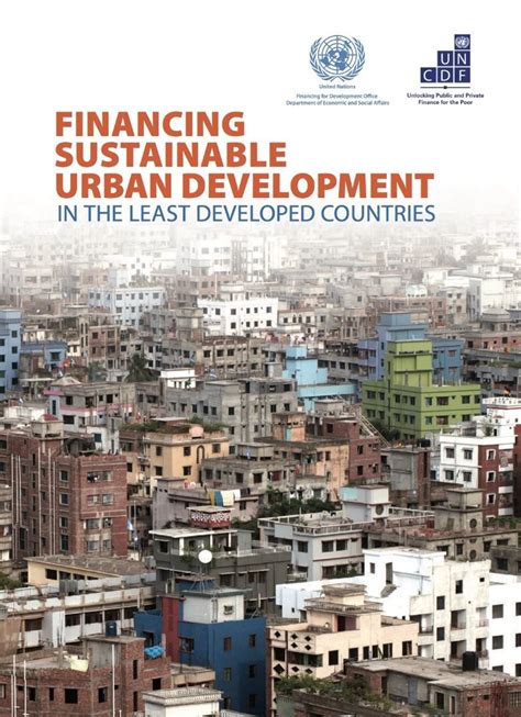 Financing Sustainable Urban Development In The Least Developed Countries Un Capital