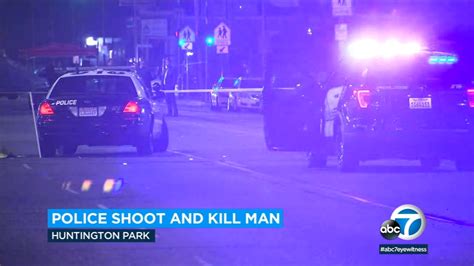 Suspect Shot And Killed During Officer Involved Shooting In Huntington