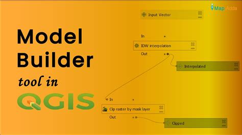 How To Make Model Using Graphical Modeler In Qgis Map Adda Youtube