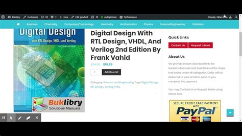 Solutions Manual Digital Design With RTL Design VHDL And Verilog 2nd