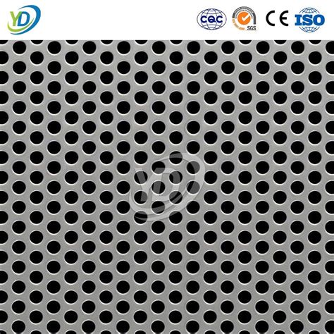 Yeeda Wire Mesh Laser Perforated Plate 1 5mm 10mm Hole Mesh Perf