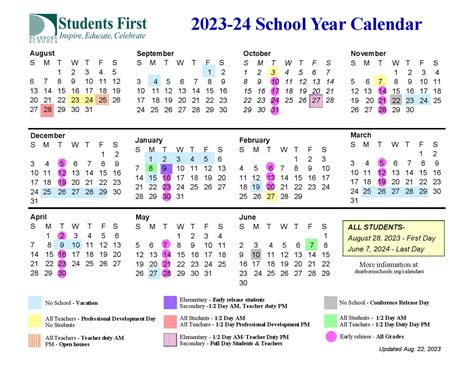 Dearborn Public Schools Calendar 2024 | Holiday Dates