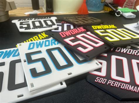 Custom Number Plates | 500 Performance