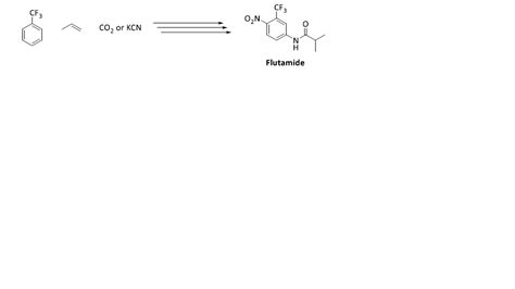 Solved The drug flutamide, sold under the trade name | Chegg.com