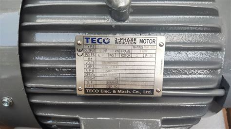 Teco Induction motor, Commercial & Industrial, Construction Tools ...