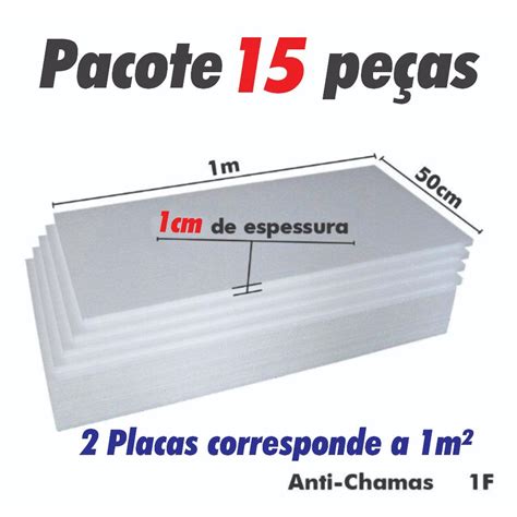 Placas Isopor Eps Mm Isolamento T Rmico X Kit C