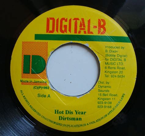 Dirtsman Hot Dis Year 1992 Vinyl Discogs