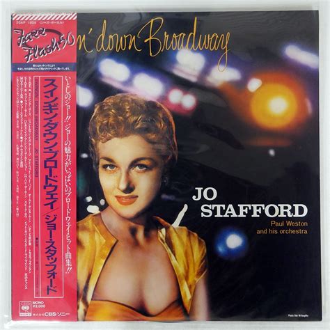 Yahoo オークション Jo Stafford Swingin Down Broadway Cbs Sony 2