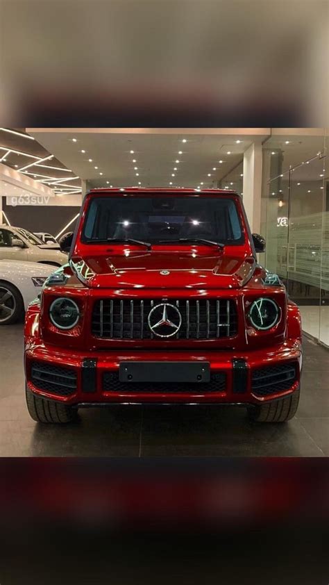 Candy Apple” Red G Wagon Mercedes Benz Luxury Car Billionaire