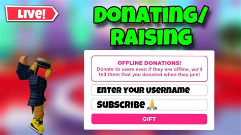 Roblox Pls Donate Donating To My Viewers Must Be Subbed And Liked