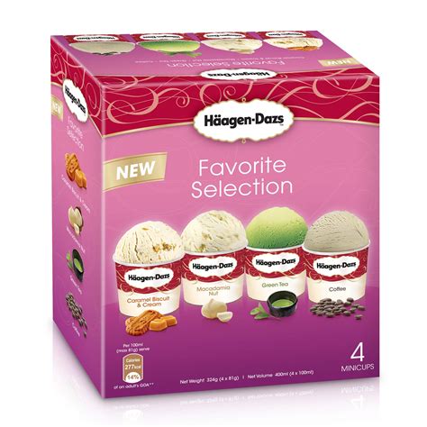 Haagen Dazs Nutrition Mini Cups Nutrition Ftempo