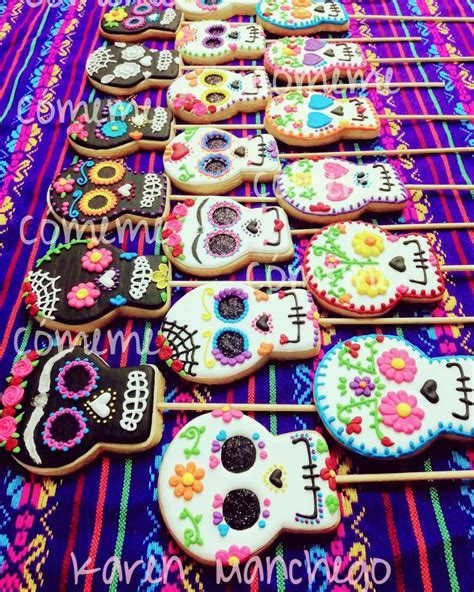 Galleta Decorada D A De Muertos Galletas De Calavera Galletas De