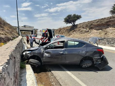 Aparatosa Salida De Camino Noticias De Quer Taro