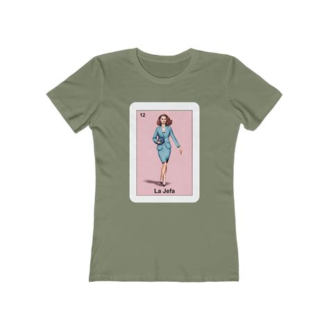 La Jefa De La Loteria T Shirt The Lady Boss Tee Mom Boss Shirt Etsy