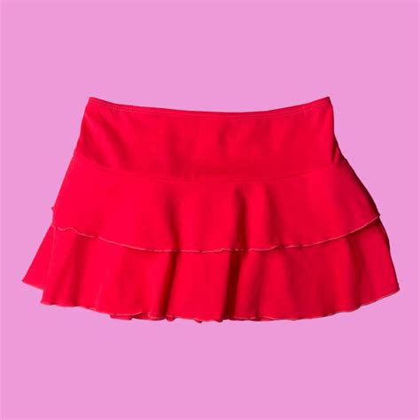 Hot Pink Mini Skirt Size Youth L Fits Like An XS Depop
