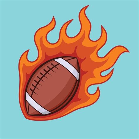 American Football Flame Clipart: Over 67 Royalty-Free Licensable Stock ...